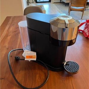 Nespresso Black and Silver Coffee Machine